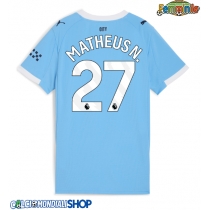 Maglie da calcio Manchester City Matheus Nunes #27 Prima Maglia Femminile 2025-26 Manica Corta